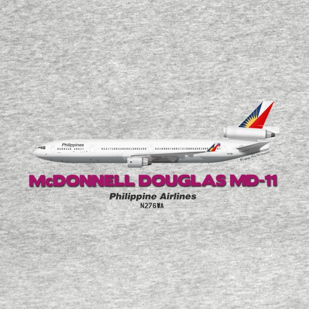 McDonnell Douglas MD-11 - Philippine Airlines by TheArtofFlying